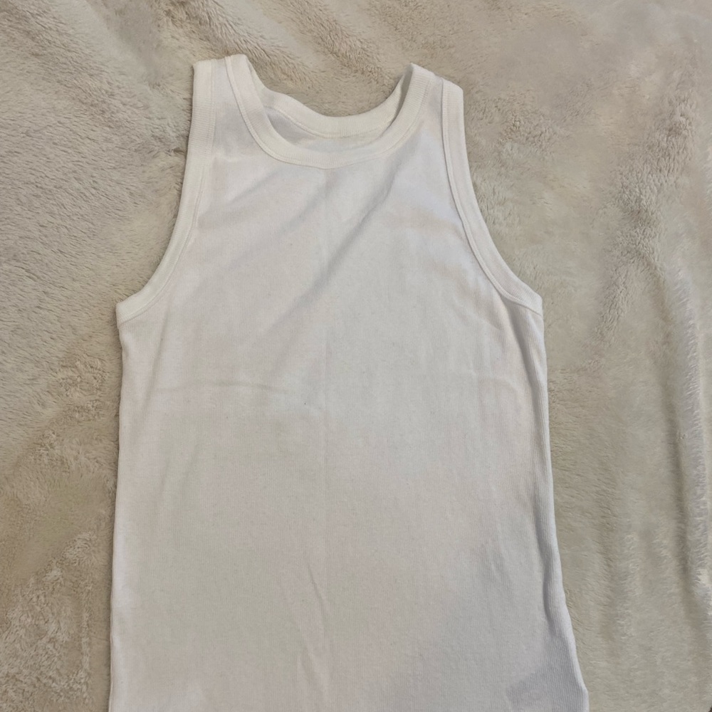 A New Day Ribbed Highneck Tank